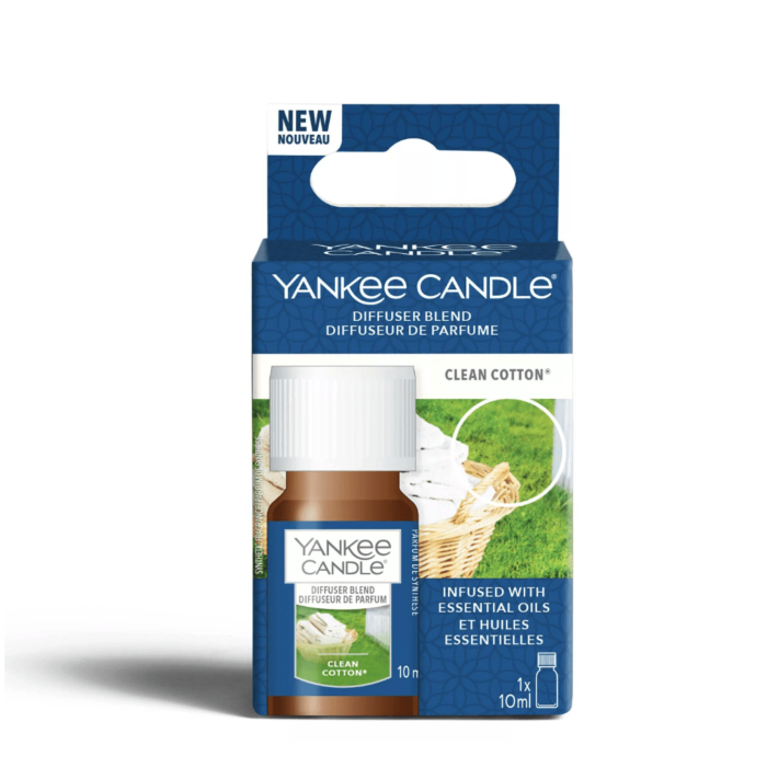 Yankee Candle Ultrasonic Aroma Diffuser Refill - Clean Cotton